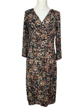 Peruvian Collection Faux Wrap Dress